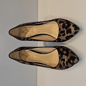 Cole Haan Leopard Calf Hair Pump Size 9